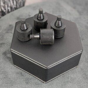 (4) Land Rover rubber door bump stops overslam buffer CFM500010